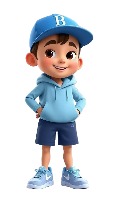 3D cartoon character